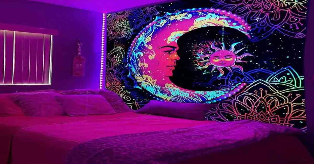 aesthetic bedroom ideas with led lights