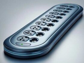 A design for a cruise ship approved power strip.