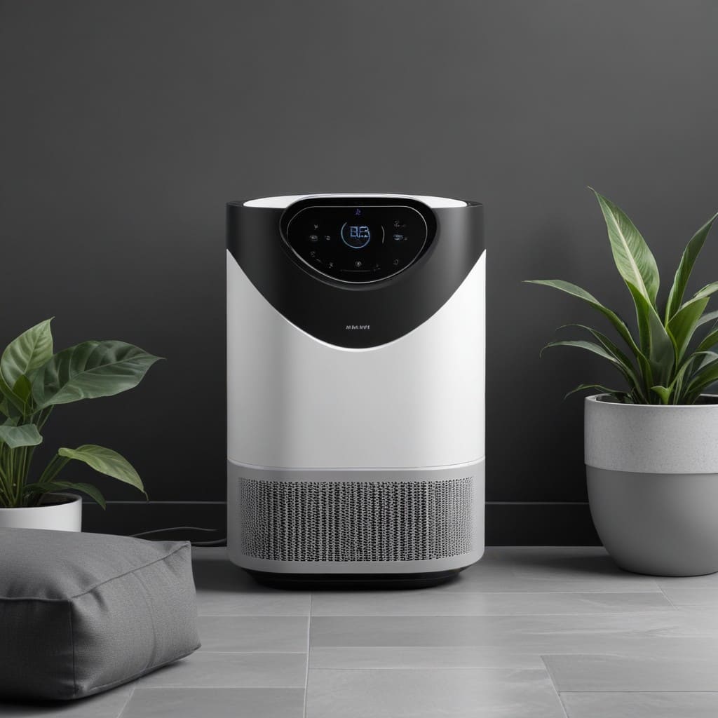 Smart air purifiers with HEPA filters
