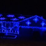 Blue LED Xmas Lights