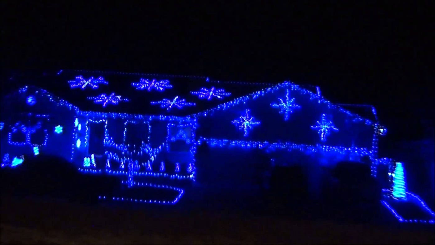 Blue Led Xmas Lights: Dazzle Your Holiday Decor!