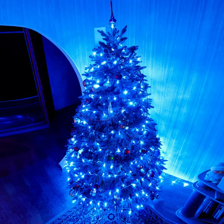 Blue Led Xmas Lights: Dazzle Your Holiday Decor!