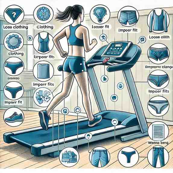 Wardrobe Malfunctions on the Treadmill