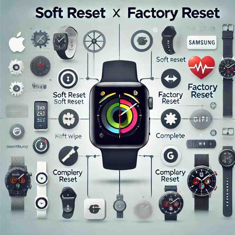 how to reset smart watch