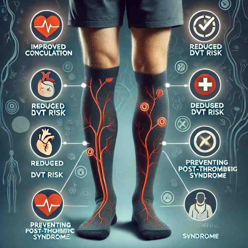 Can you wear compression socks while on blood thinners?