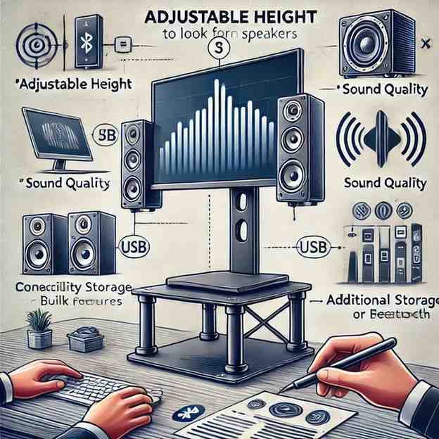 Key Features to Look for in a Monitor Stand with Speakers