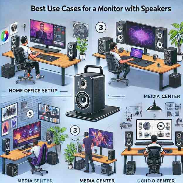 Best Use Cases for a Monitor Stand with Speakers