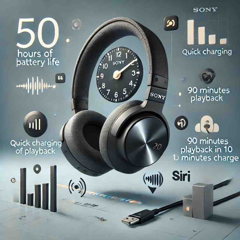 Battery Life" and "Call Quality" of the Sony WH-CH520 wireless headphones