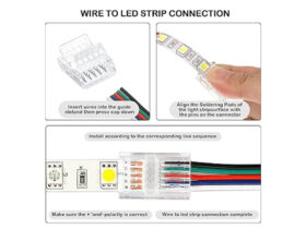 pin configuration of led light connector